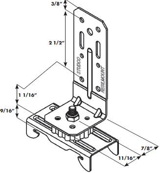 A96R Clip Dimensions