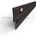 Dark Bronze Anodized Aluminum Meeting Stile #8194 with Neoprene Lip Seal