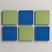 Blue and Green Sound Absorbing panels