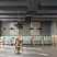 SLIM BAFFLE-COUSTIX Acoustical Baffle installed in cafe