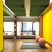DIAGONAL BAFFLE-COUSTIX Acoustical Panel installed in gym