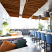DIAGONAL BAFFLE-COUSTIX Acoustical Panel installed in cafe