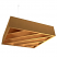 DIAGONAL BAFFLE-COUSTIX Acoustical Panel product