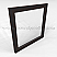 Dark Bronze Anodized Aluminum Frame