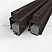 Dark Bronze Anodized Adjustable Mortised Astragal for Soundproofing Double Doors