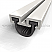 Mortised Meeting Stile with Solid Neoprene Seal