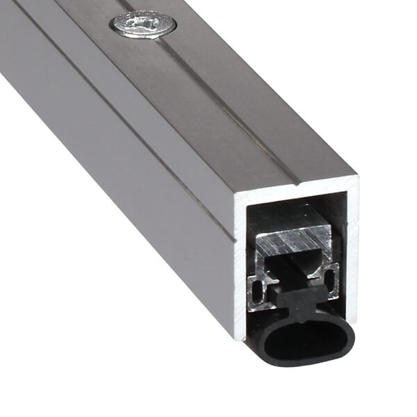 Marvel Mute Heavy Duty Adjustable Door Gasket with Neoprene Bulb Seal for Soundproofing, 36" x 84" Set