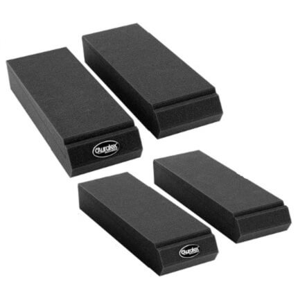 Auralex MoPAD Studio Monitor Isolation Pad, for Monitors up to 100 Lbs, Wedge Adjusters Provided 