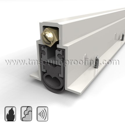 Heavy Duty, High Sound, Automatic Door Bottom, Mortised