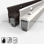 Astragal Surface Mounted - Adjustable