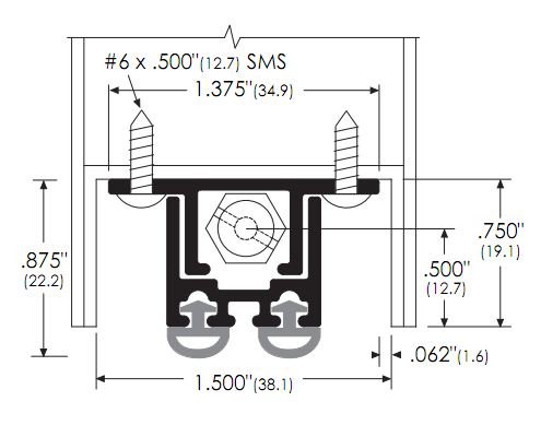 Product Specs for Hollow Metal Door Automatic Door Bottom 