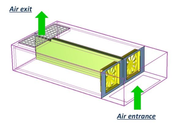 ASFT Fan Tray used in AcoustiRack Active