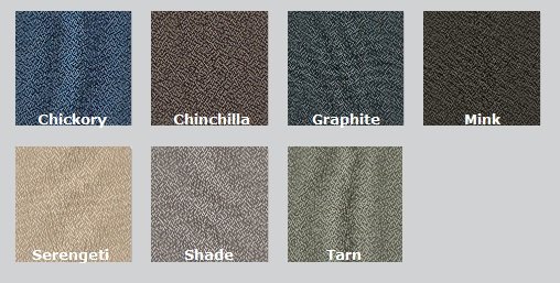 Color Options for Guilford of Maine Broadcast Acoustic Fabric