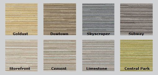 Color Options for Guilford of Maine Metro Acoustic Fabric