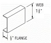 Compatible Cold Rolled Steel Channel for CRC Clip