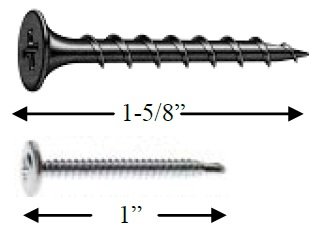 Fasteners Recommended for RSIC-V Value Clip