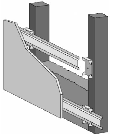 Installation of RSIC-V Value Clip on Walls