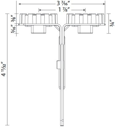 TMS Value Clips A72R Dimensions