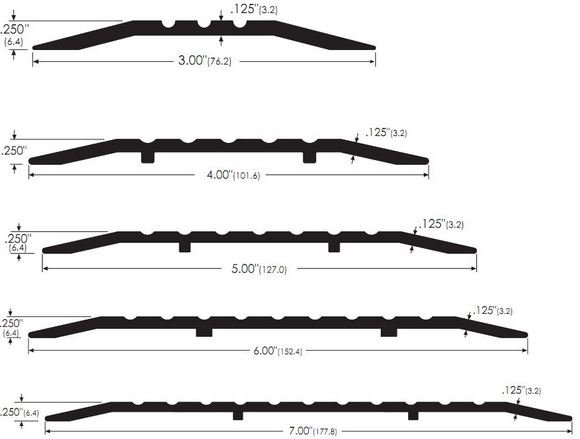 Product Specs of Utility Threshold with 1/4" Height