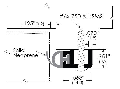 Product Specs for Basic Door Gasket