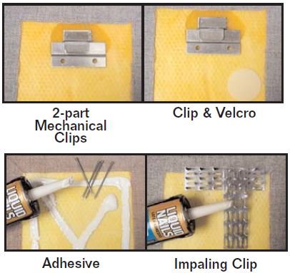 Mounting Options for Fabric Acoustic Wall Panels, www.TMsoundproofing.com